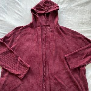 American Eagle Hooded Cardigan